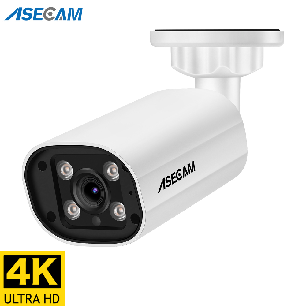 Outdoor Lighting Mains Powered - ASECAM 8MP POE IP Camera 4K