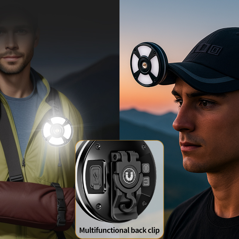 Outdoor Lighting Hooks - Rechargeable Waterproof Outdoor Camping Light Portable
