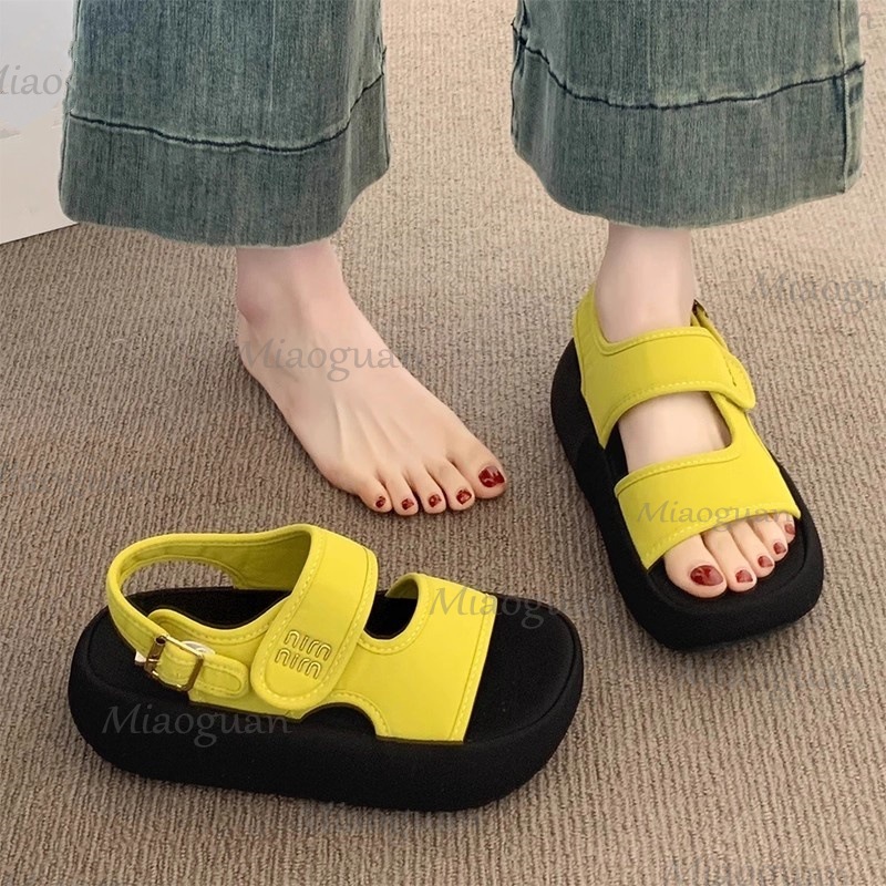 Outdoor Lighting Hooks - Summer Thick Platform Slides Shoes Causal