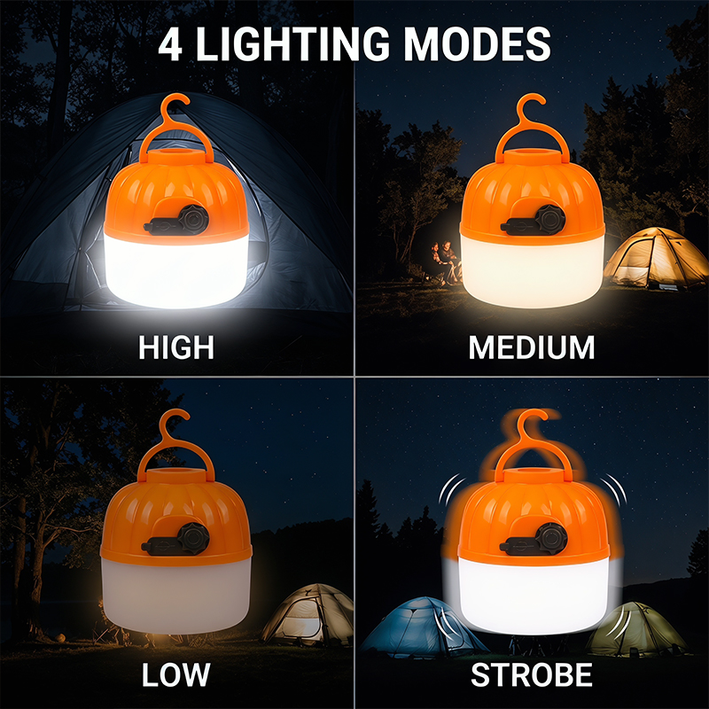Mini Portable LED Pumpkin Bulb - Outdoor Lighting Hooks review and price