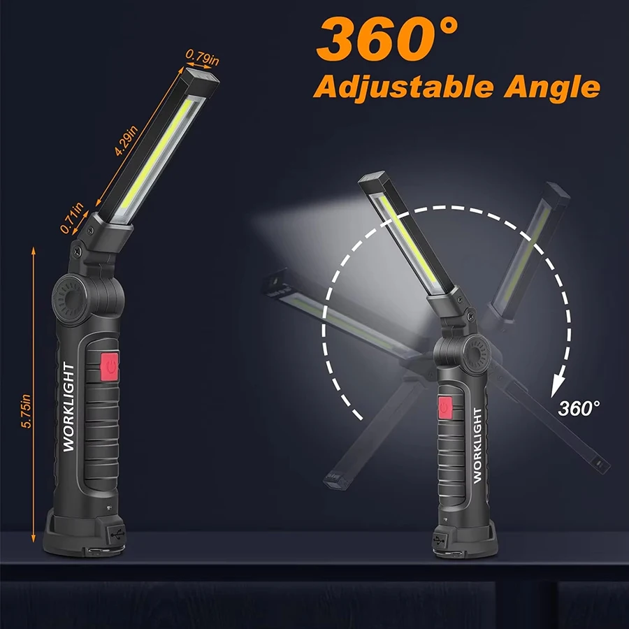 Rechargeable Magnetic Work Lig - Outdoor Lighting Hooks review and price