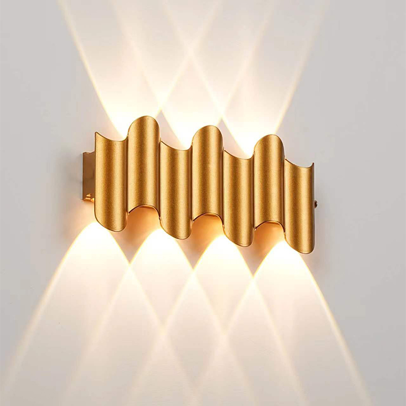 Aluminum Golden Body LED Wall  - Xl Outdoor Lighting review and price