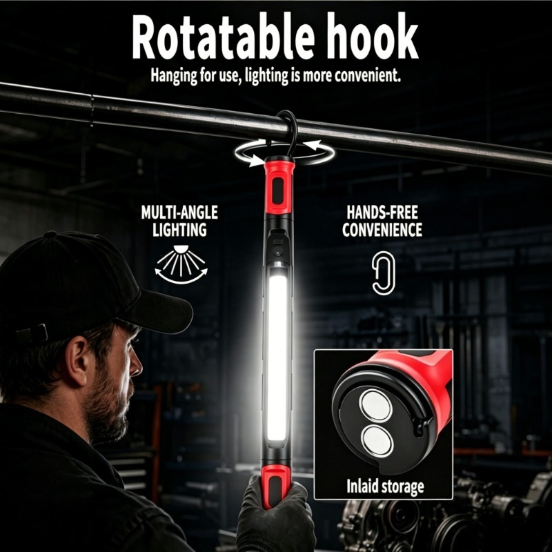 COB Magnetic Work Light Rechar - Outdoor Lighting Hooks review and price