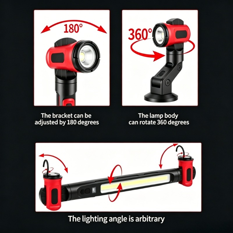 COB Magnetic Work Light Rechar - Outdoor Lighting Hooks review and price