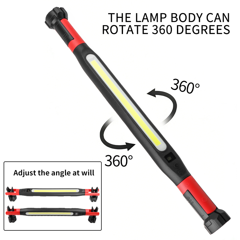 COB Work Light Type‑C Recharge - Outdoor Lighting Hooks review and price