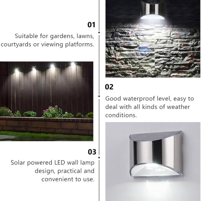 2Pcs Solar Garden Light Stainl - Xl Outdoor Lighting review and price