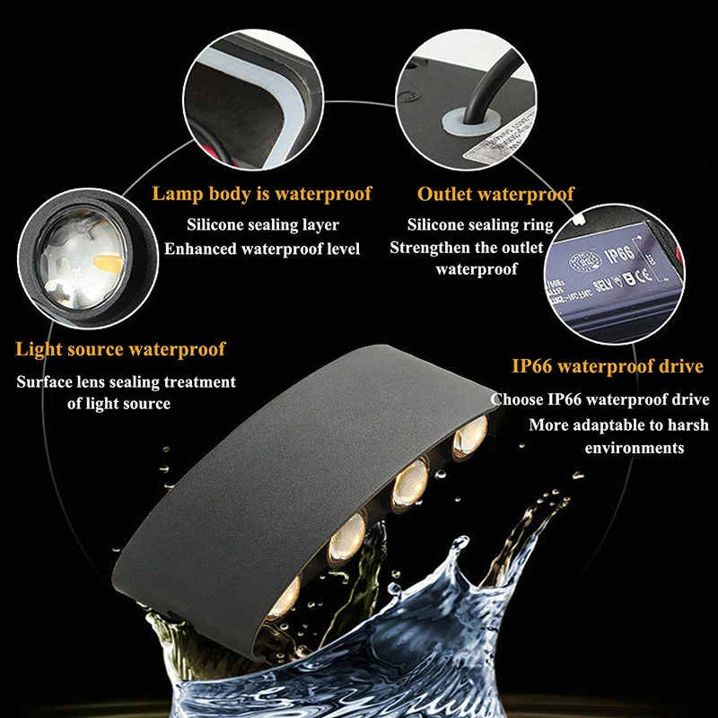 Led Wall Lamp Outdoor Lights W - Xl Outdoor Lighting review and price
