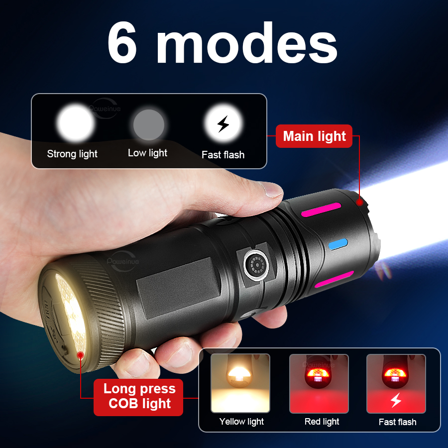 High Power LED Flashlight 1800 - Outdoor Lighting Mains Powered review and price